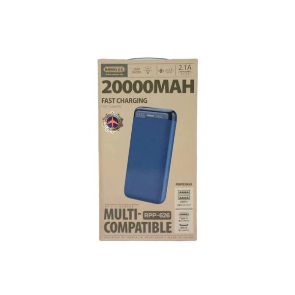 پاوربانک 20000mAh ریمکس مدل RPP-626 - تصویر 5