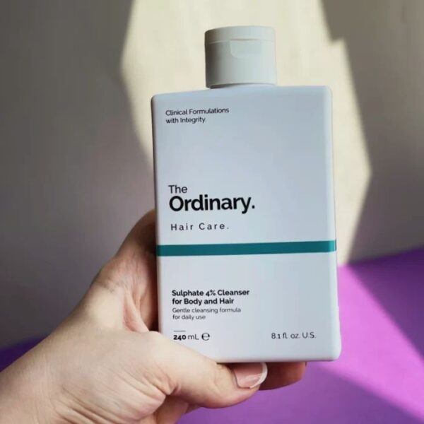 شامپو اوردینری فری سولفات 4% مناسب انواع مو حجم 240 میلی لیتر