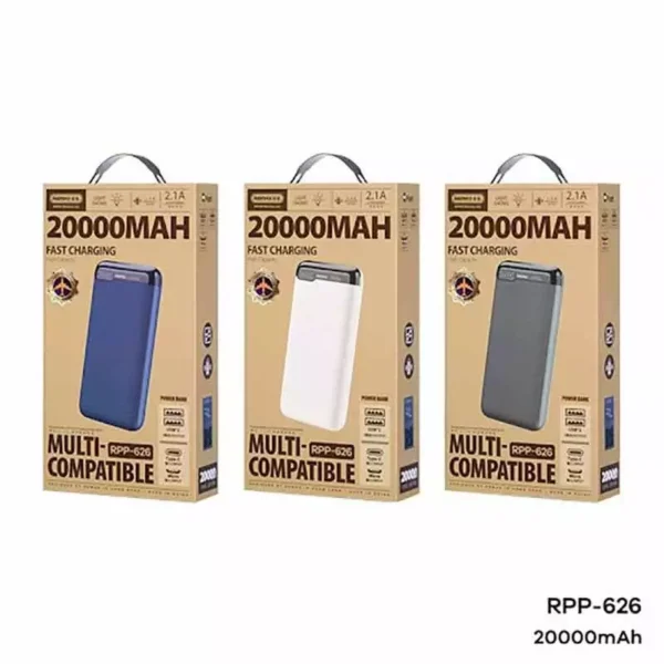 پاوربانک 20000mAh ریمکس مدل RPP-626 - تصویر 2