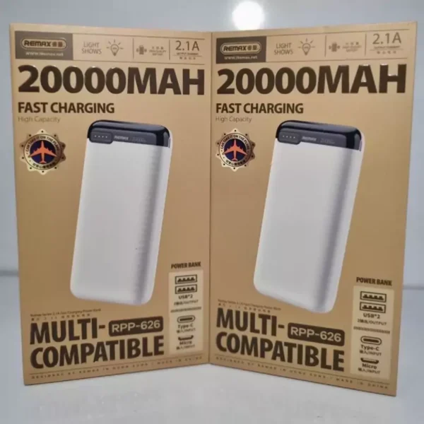 پاوربانک 20000mAh ریمکس مدل RPP-626 - تصویر 6