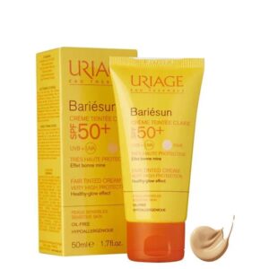 کرم ضد آفتاب SPF 50 بری سان فاقد چربی رنگی اوریاژ 50 میلی لیتر
