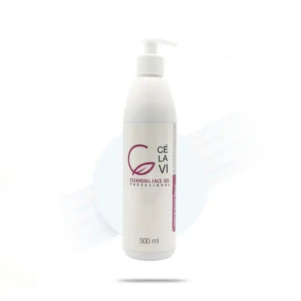 ژل پاک کننده پوست چرب سلاوی با حجم 500 میلی لیتر