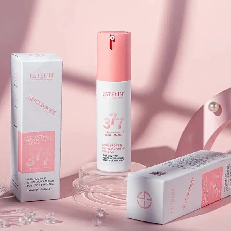 کرم ضد لک و روشن‌ کننده نیاسینامید استلین SPF30 PA+ حجم 60گرم