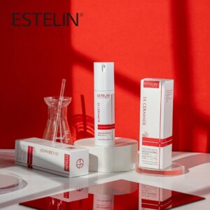 ضدآفتاب سرمی استلین با ۵ نوع سرامید SPF50 PA++