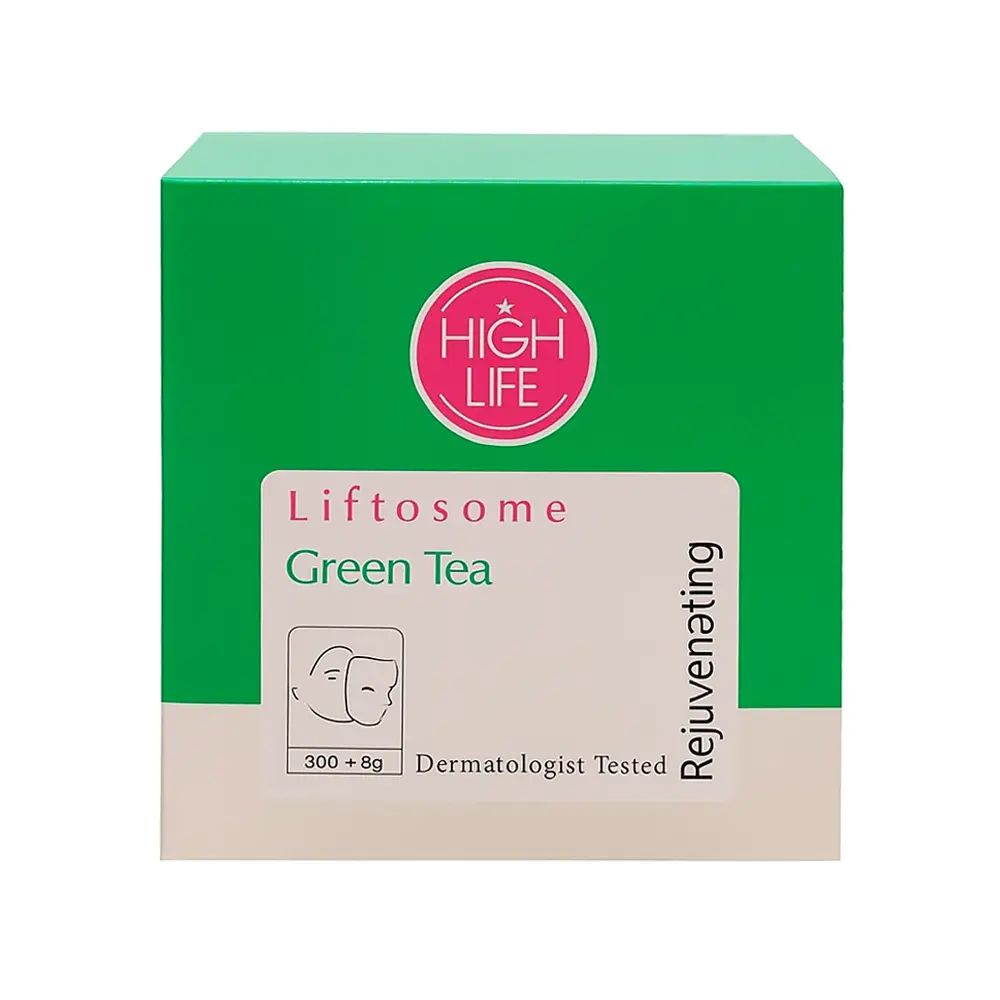 ماسک کچی چای سبز Liftosome هایلایف 300 گرم