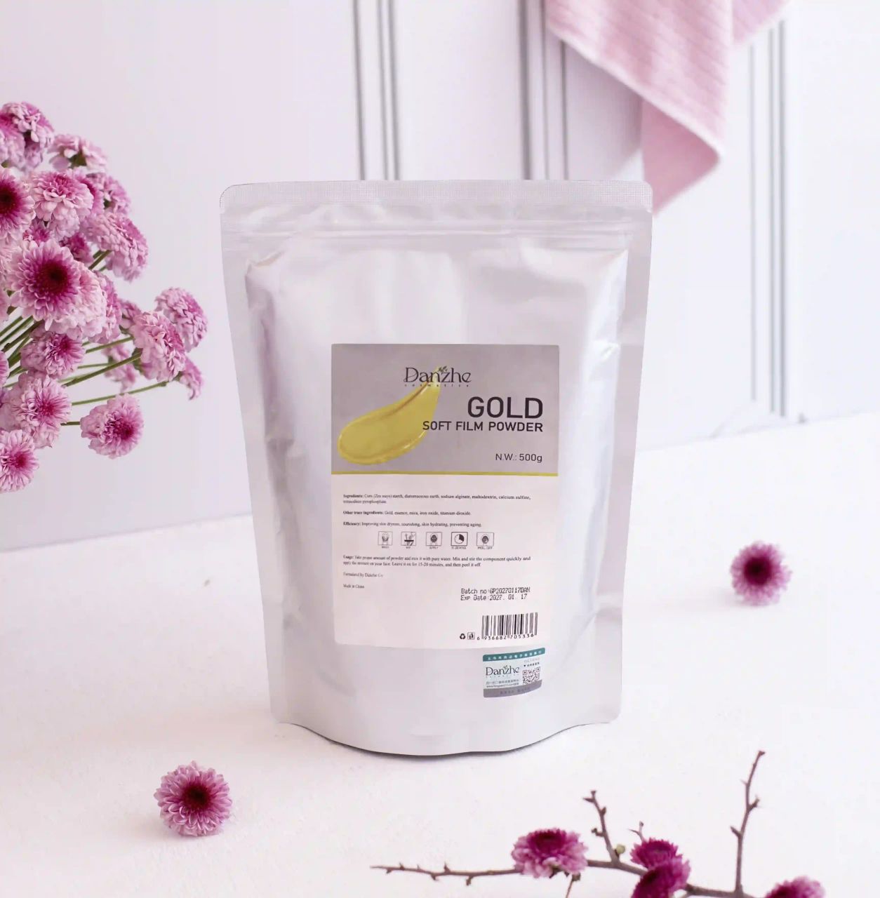 ماسک پودری پیلاف طلا دانژه 500گرم