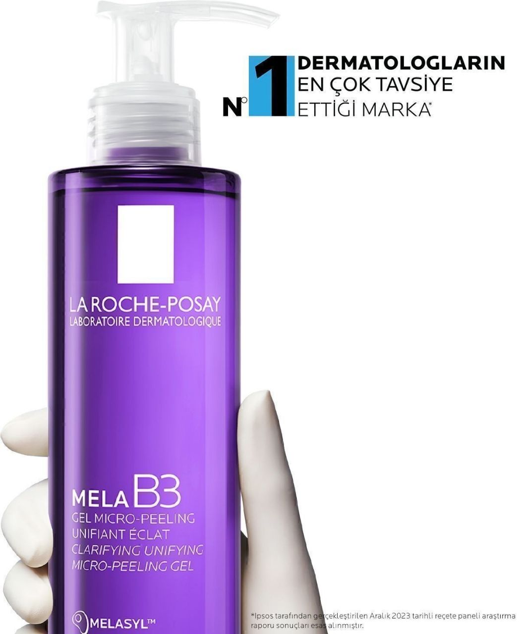 ژل شستشوی روشن‌کننده و ضد لک 200میل MELA B3 La Roche‑Posay