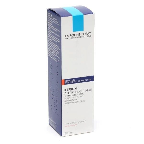 شامپو ضد شوره چرب لاروش پوزای مدل KERIUM حجم 200 میل