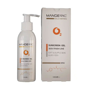 ژل ضد آفتاب بی رنگ مانسریک با SPF50