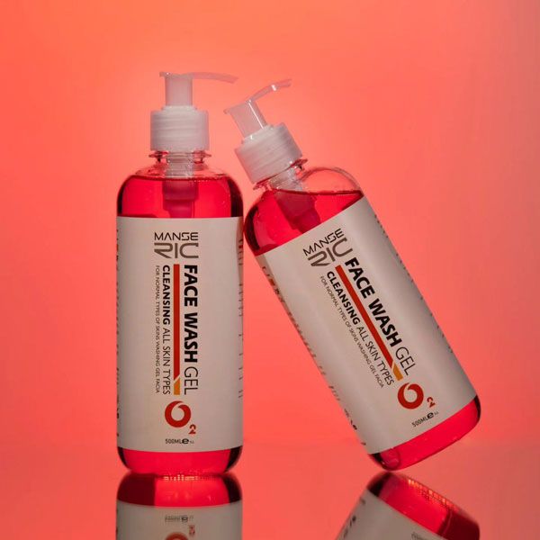 ژل شستشو صورت پوست های معمولی مانسریک