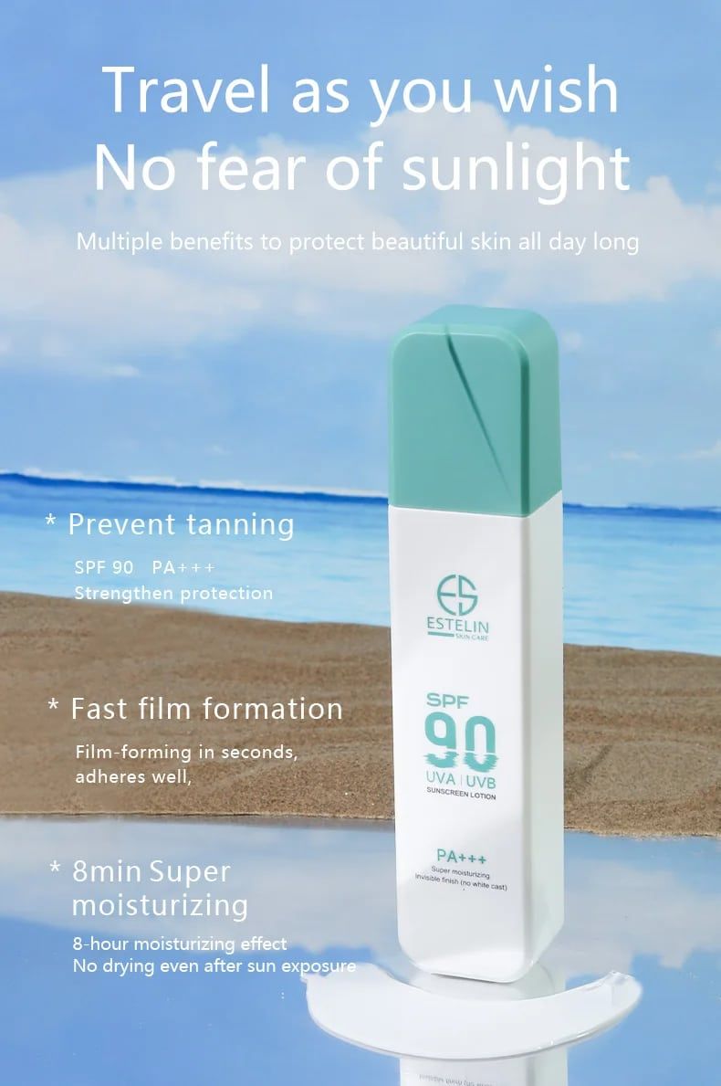 لوسیون ضدآفتاب استلین با SPF90 Estelin