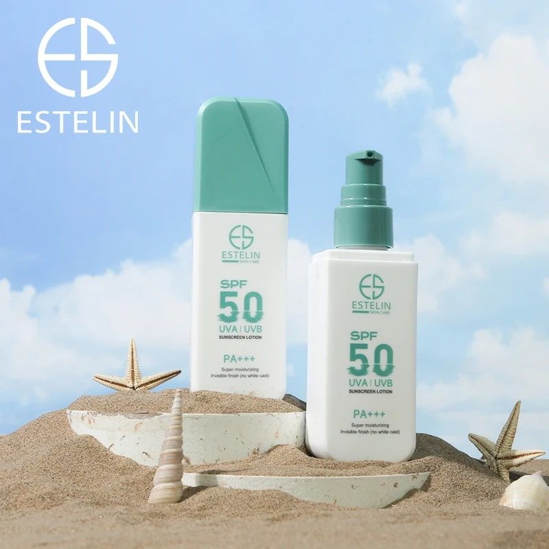 لوسیون ضد آفتاب سوپر مرطوب کننده استلین 75گرم SPF50