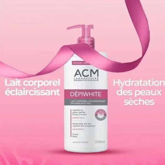 لوسیون سفیدکننده و ضدلک بدن ACM – حجم ۵۰۰ میل - تصویر 4