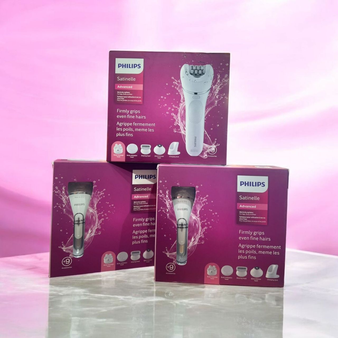 اپیلاتور و موکن ۵ کاره فیلیپس Philips مدل BRE 612